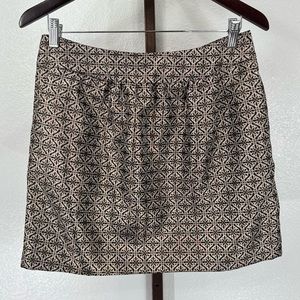 Amanda Uprichard Metallic Skirt Sz Medium